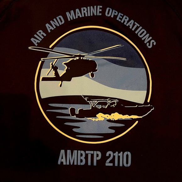 UA -Under Armour Shirt - Air & Marine Operations  Short-Sleeve Performance Shirt - Picture 3 of 8